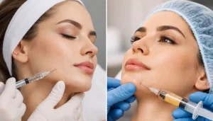 زاویه سازی و جوانسازی با فیلر یا تزریق چربی